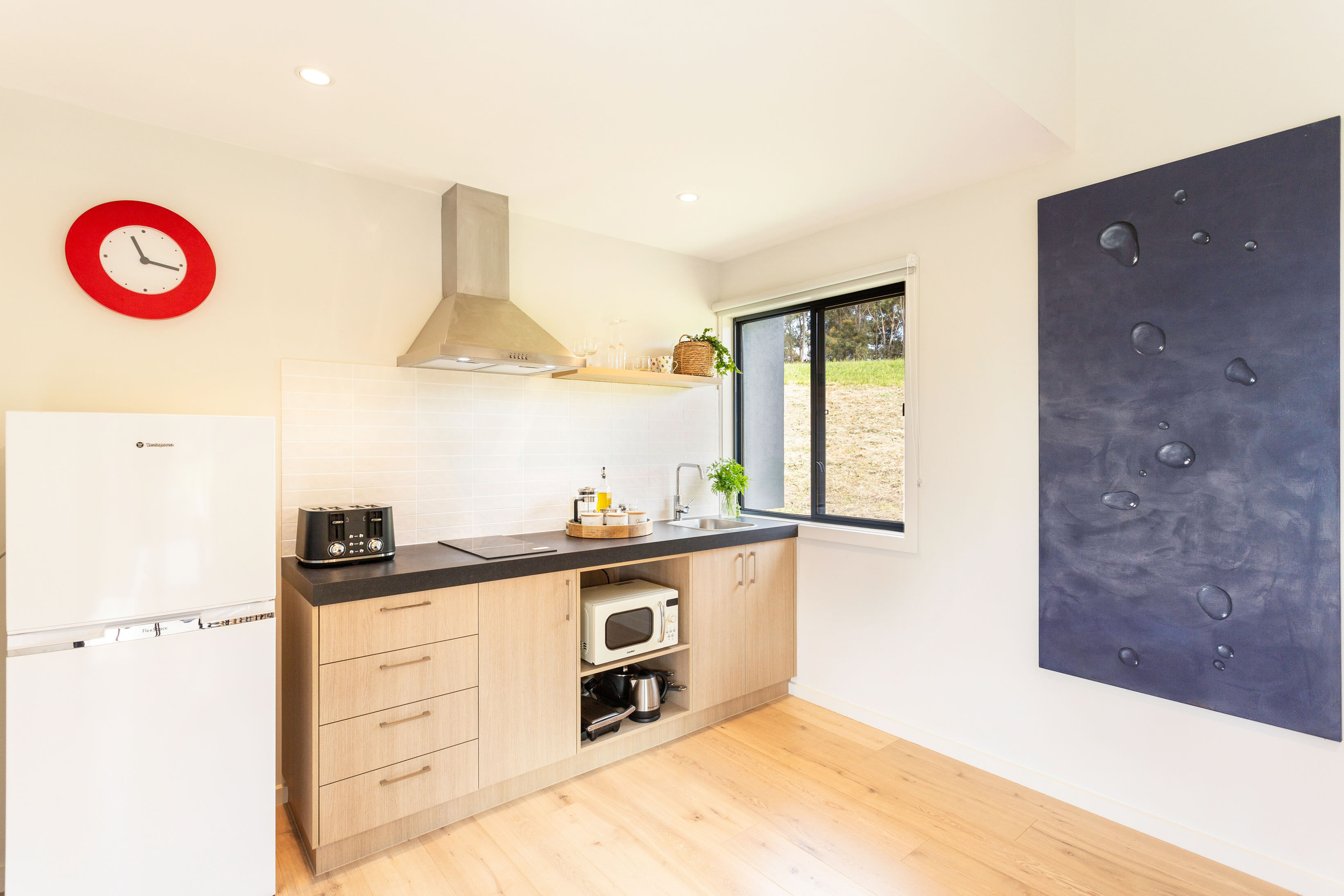 Modern Kitchen at Eagles Nest B&B